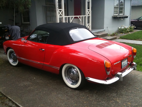 Karmann ghia on sale electric conversion